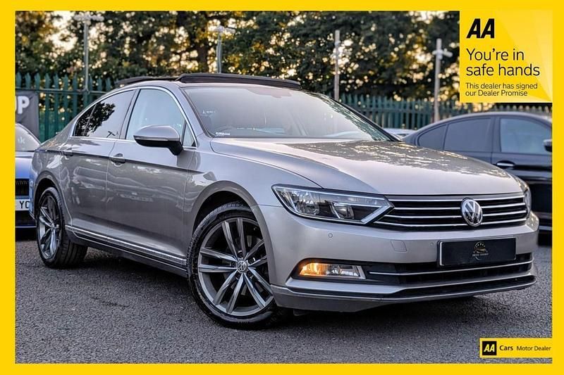 Silver Used 2017 VW Passat GT Sedan | £10,298 (Good price) - Image 1/4