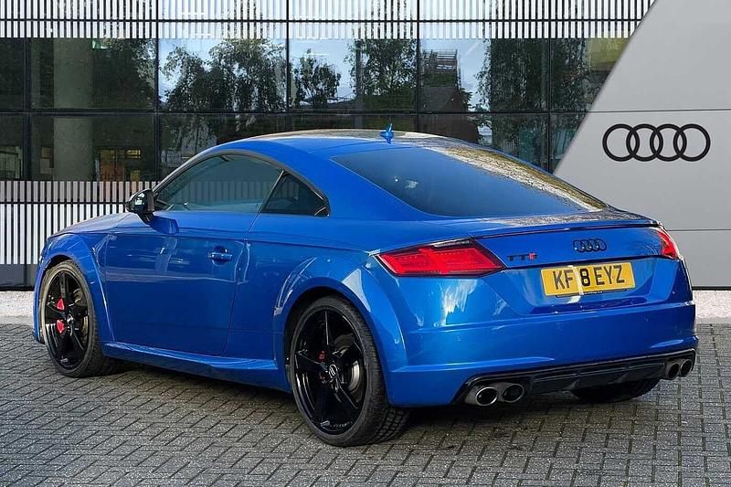 Used Audi TTS Black Edition 310 HP (228 kW) 2018 Blue Coupe
