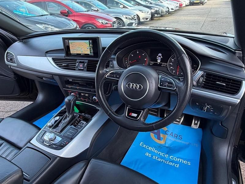Used Audi A6 S-Line 190 HP (139 kW) 2017 Black Estate
