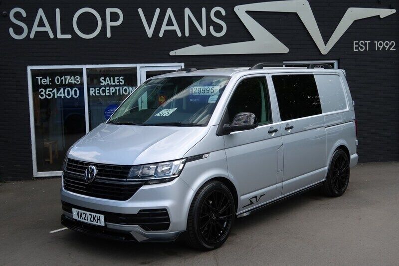 Silver Used 2021 VW T6.1 Startline Van | £29,995 (Fair price) - Image 1/4