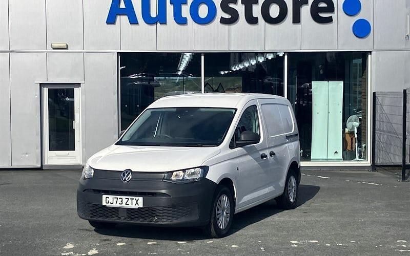 Used VW Caddy 102 HP (75 kW) 2023 White MPV