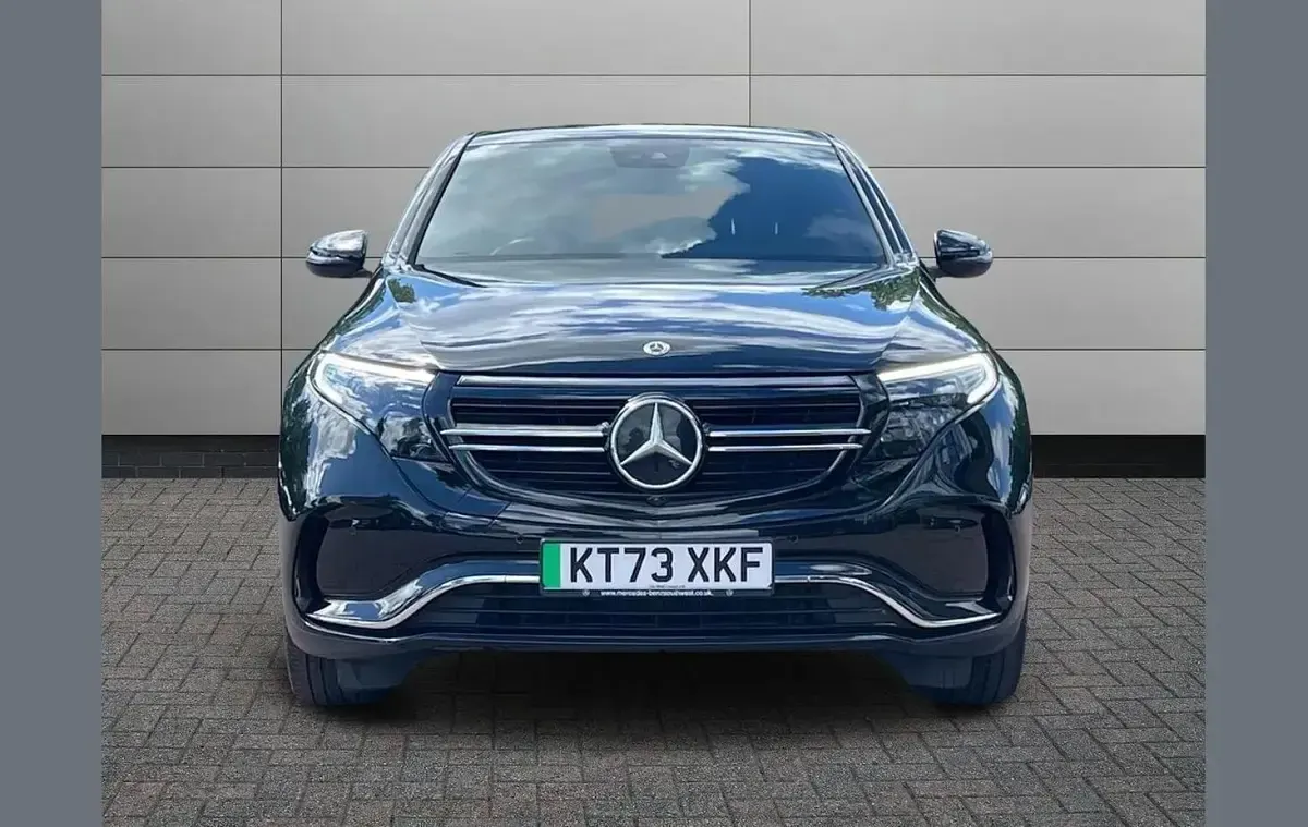 Used Mercedes EQC400 AMG line 300 kW (408 HP) 2023 Black SUV