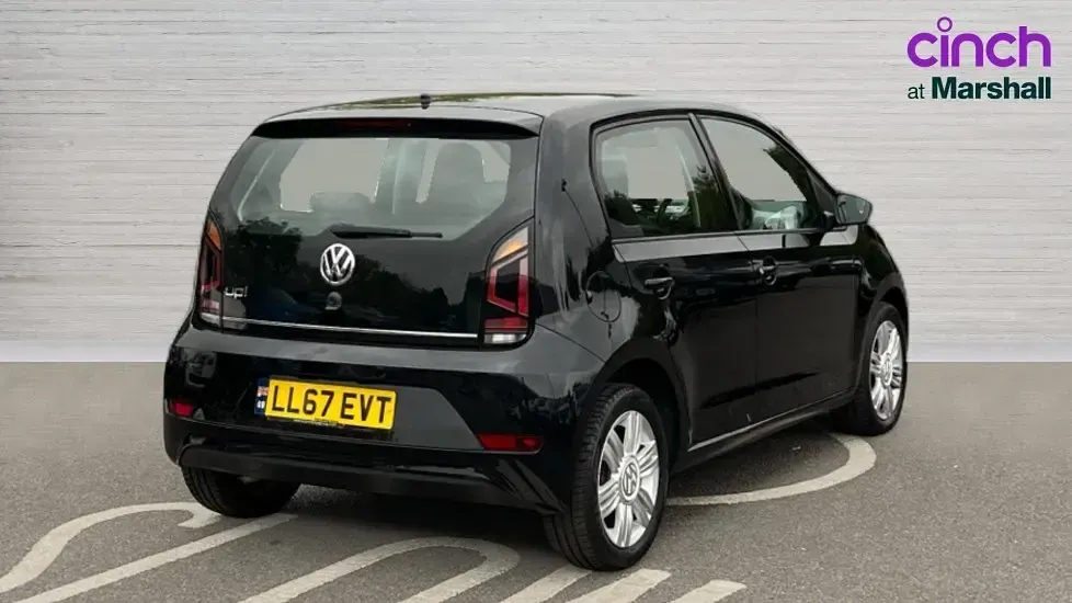 Used VW up! high up! 75 HP (55 kW) 2017 Black Hatchback