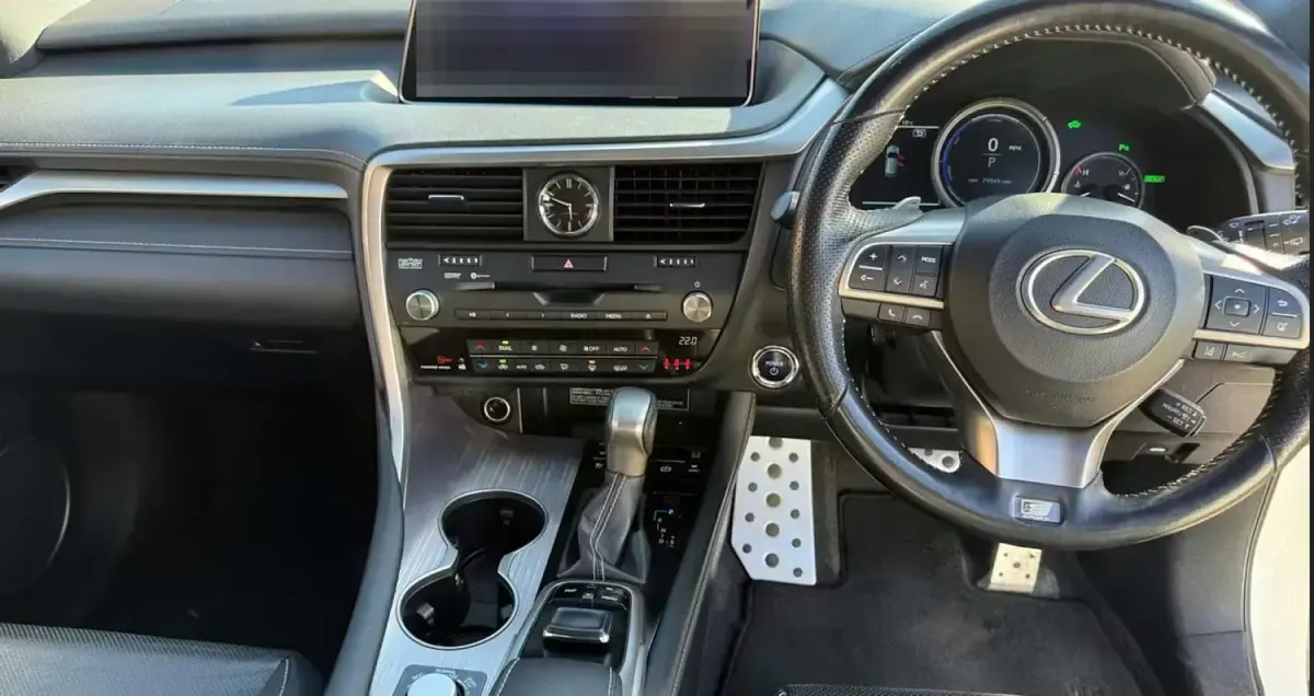 Usado Lexus RX450h Sport Line 2018 Blanco SUV