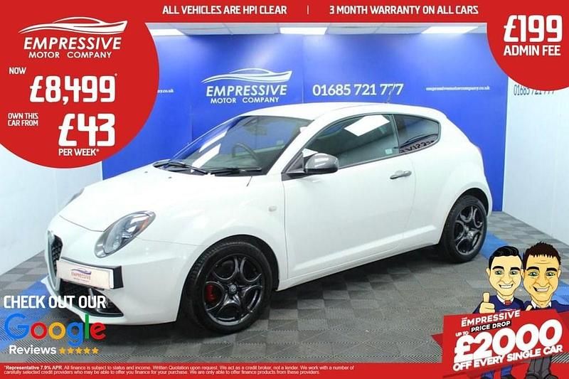 White Used 2019 Alfa Romeo MiTo Super Hatchback | £8,499 (A bit pricey) - Image 1/4