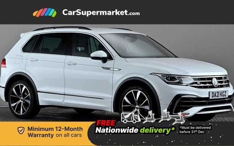 Used 2023 VW Tiguan R-line SUV | £23,397 (Good price) - Image 1/3