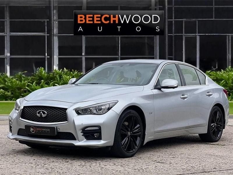 Used Infiniti Q50 Sport Tech 170 HP (125 kW) 2015 Silver Sedan