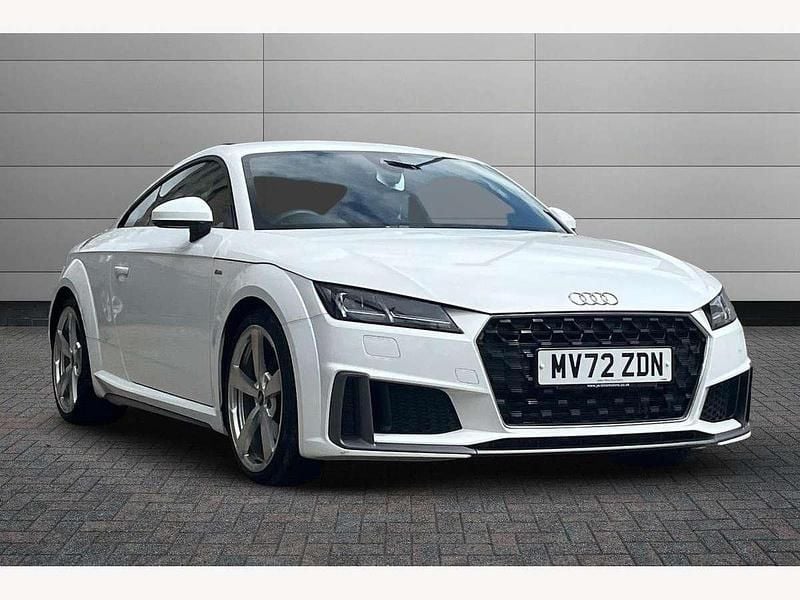 Ibis white Used 2022 Audi TT S-Line Coupe | £27,200 (A bit pricey) - Image 1/4