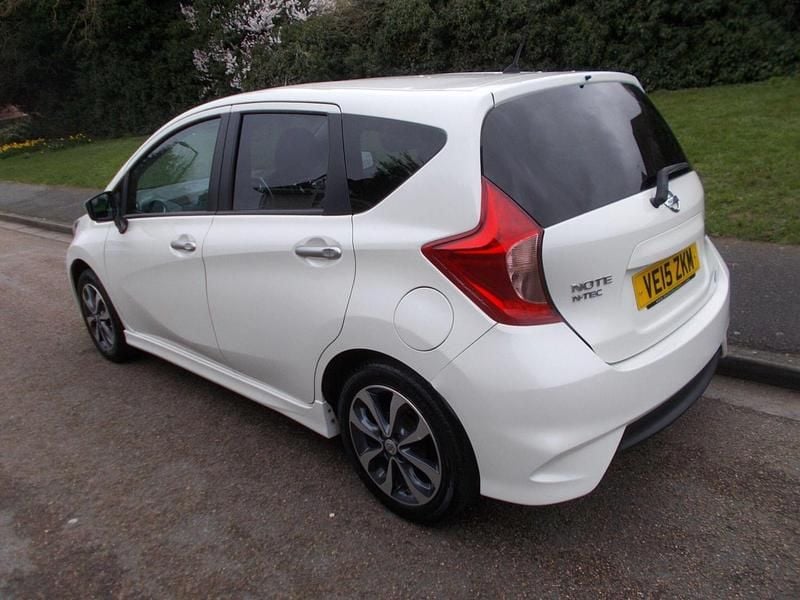 Used Nissan Note N-TEC 2015 White Hatchback