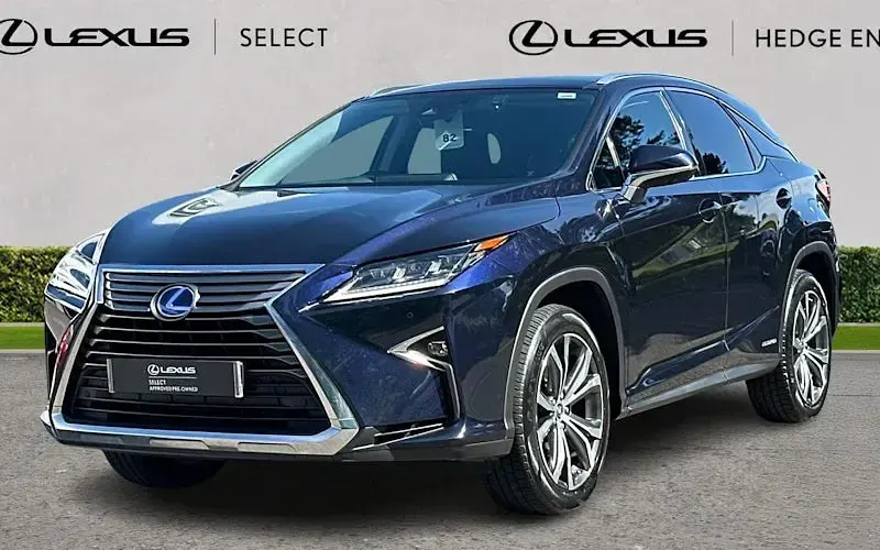 Used Lexus RX450h 313 HP (230 kW) 2019 Blue SUV