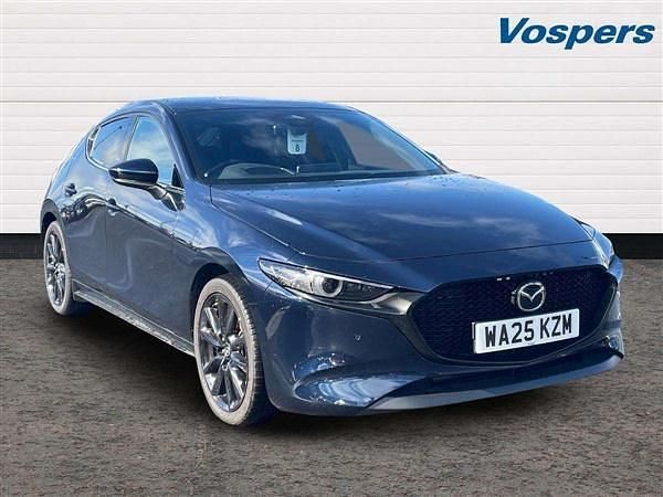 Blue Used 2025 Mazda 3 Takumi-Line Hatchback | £25,400 - Image 1/3