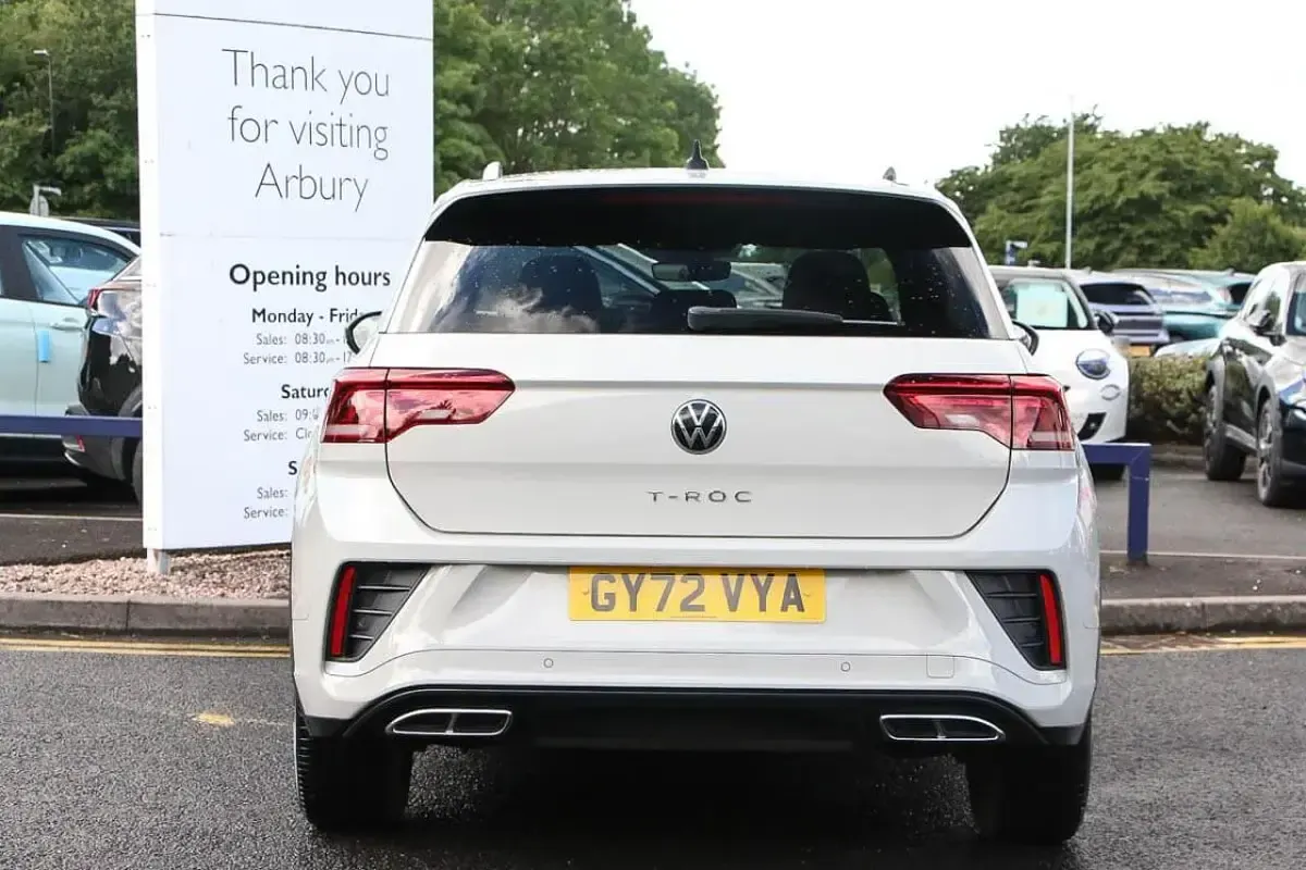 Used VW T-Roc R-line 150 HP (110 kW) 2022 Grey SUV