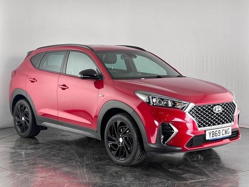 Red Used 2019 Hyundai Tucson N Line SUV | £16,850 (Fair price) - Image 1/3