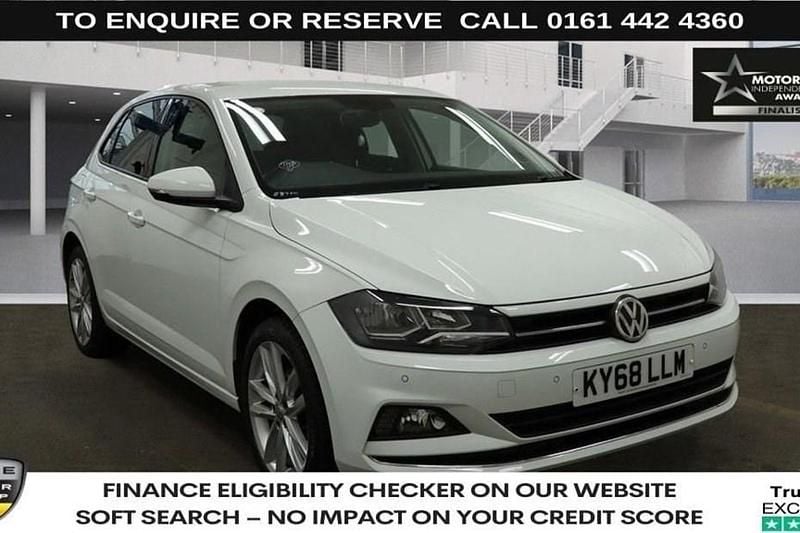 White Used 2018 VW Polo SEL Hatchback | £11,970 (Fair price) - Image 1/1