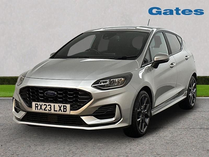 Used Ford Fiesta ST-Line 100 HP (73 kW) 2023 Silver Hatchback