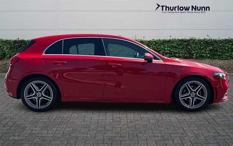 Used Mercedes A180 Executive 136 HP (100 kW) 2019 Red Hatchback
