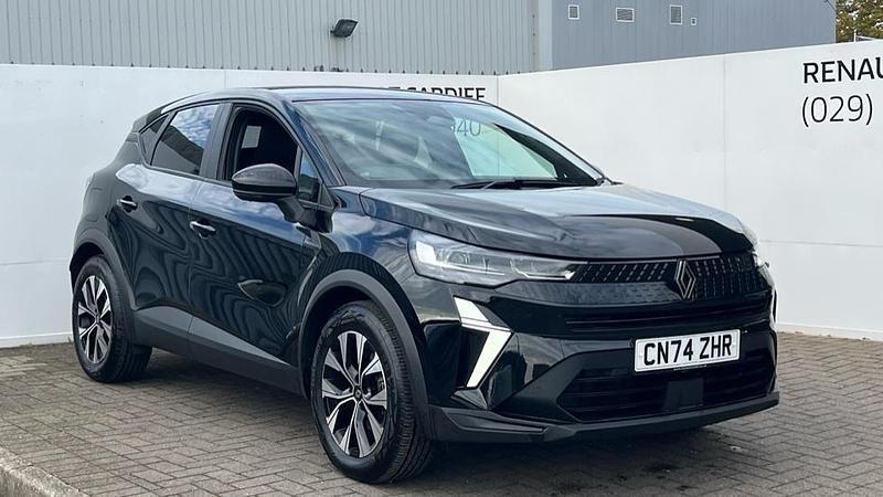 Metallic diamond black Used 2024 Renault Captur Evolution SUV | £19,021 (Fair price) - Image 1/1