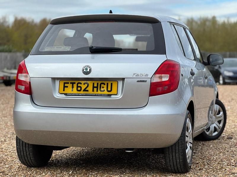 Used Skoda Fabia 2012 Silver Hatchback