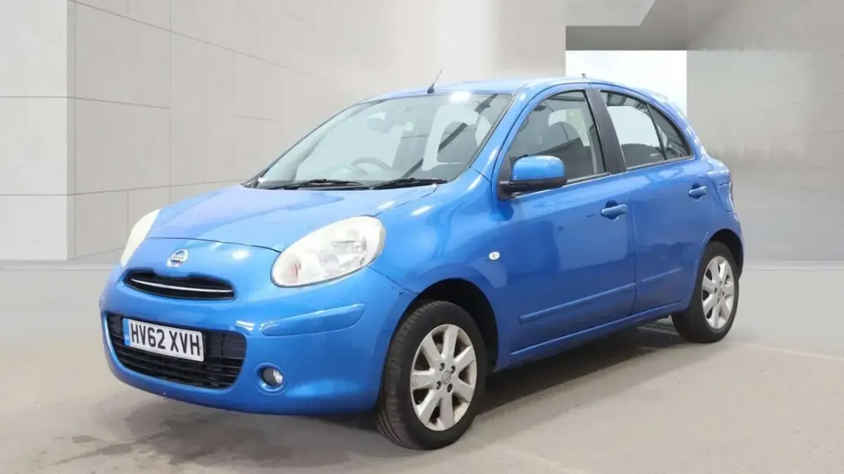 Used Nissan Micra Acenta 80 HP (58 kW) 2012 Blue Hatchback