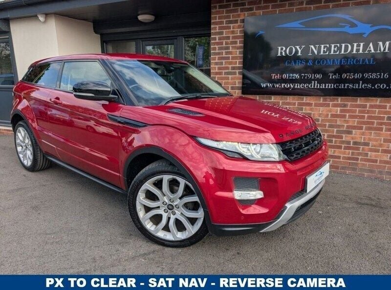 Red Used 2012 Land Rover Range Rover evoque Dynamic SUV | £4,950 (Super price) - Image 1/2
