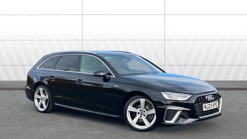 Black Used 2023 Audi A4 S-Line Estate | £21,769 (Super price) - Image 1/3