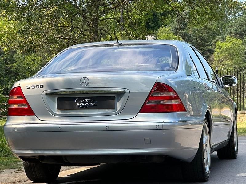 Used Mercedes S500 2002 Blue Sedan