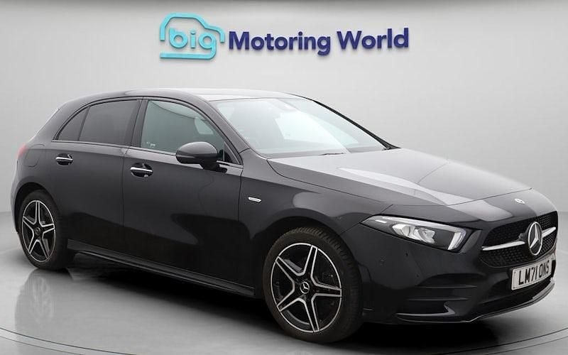 Black Used 2021 Mercedes A250 AMG Line Premium Hatchback | £19,300 (Fair price) - Image 1/4