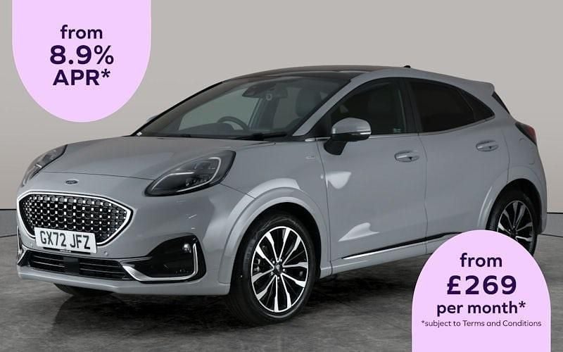 Grey Used 2022 Ford Puma ST-Line Hatchback | £19,453 (Fair price) - Image 1/2