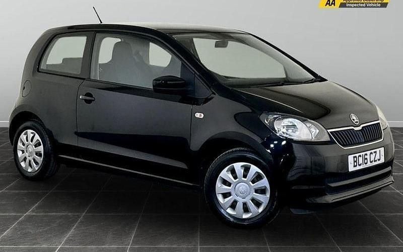 Black Used 2016 Skoda Citigo SE Hatchback | £4,495 (Good price) - Image 1/2