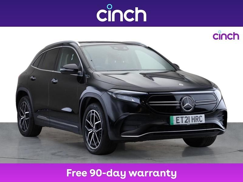 Black Used 2021 Mercedes EQA250 AMG Line Premium SUV | £20,599 (Fair price) - Image 1/3