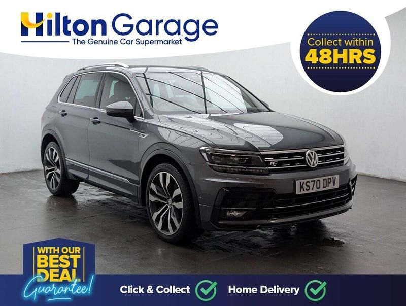 Used VW Tiguan R-line 150 HP (110 kW) 2020 Grey SUV