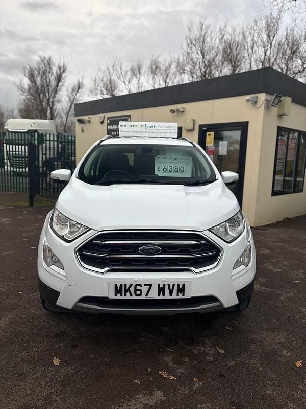 Used Ford Ecosport Titanium 125 HP (91 kW) 2018 White SUV