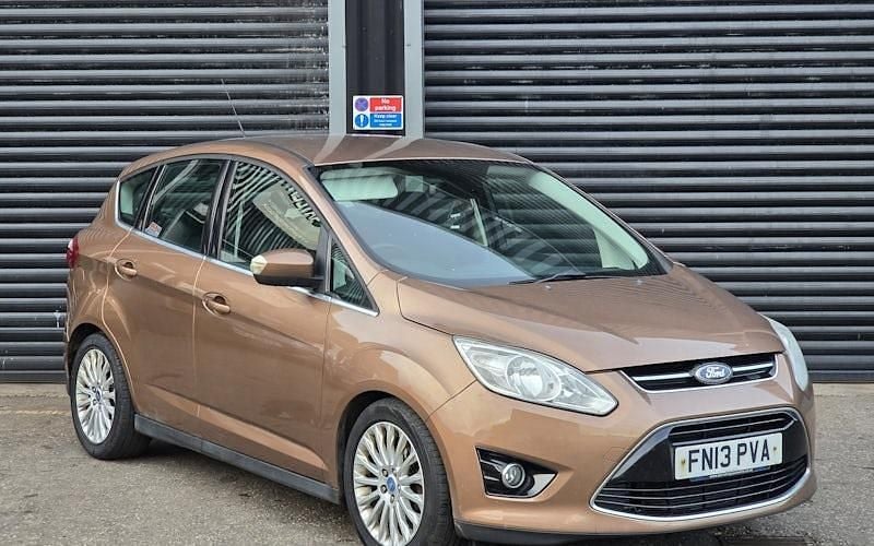 Begagnad Ford C-MAX Titanium 116 HK (85 kW) 2013 Brun Minibuss