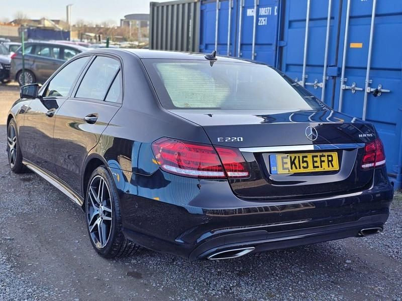 Used Mercedes E220 AMG 2015 Black Sedan