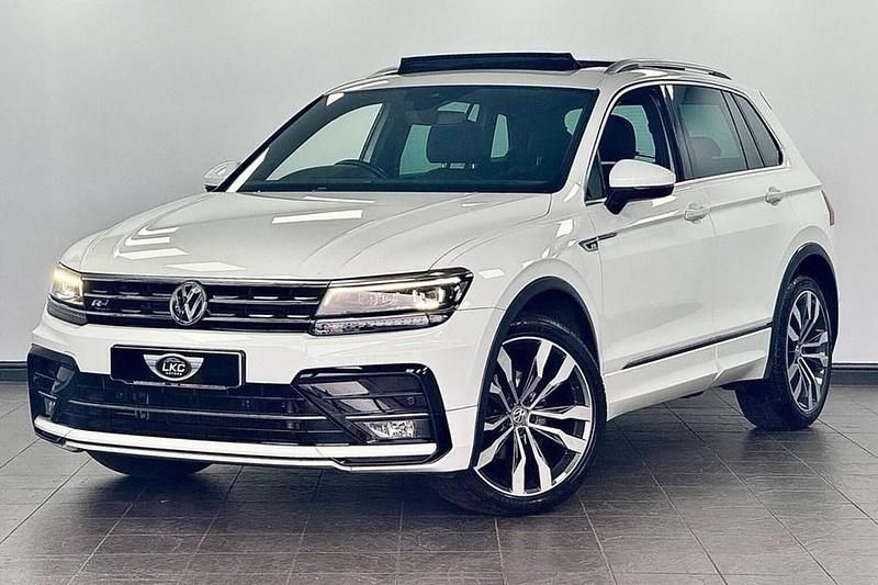White Used 2018 VW Tiguan R-line SUV | £16,450 (Fair price) - Image 1/1