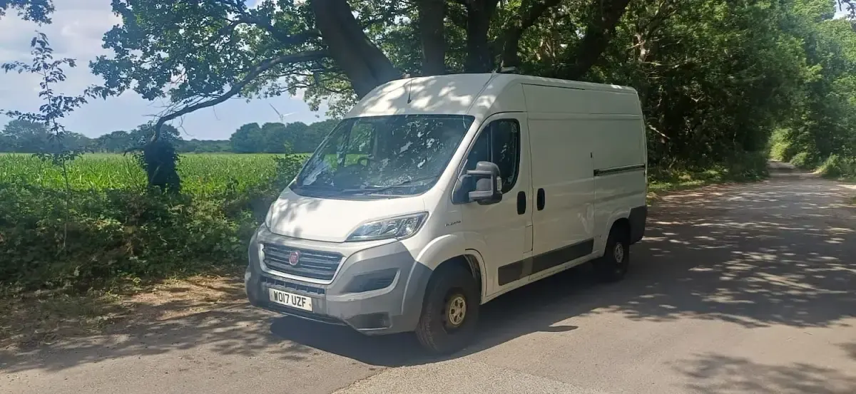 Used Fiat Ducato 115 HP (84 kW) 2017 White Van