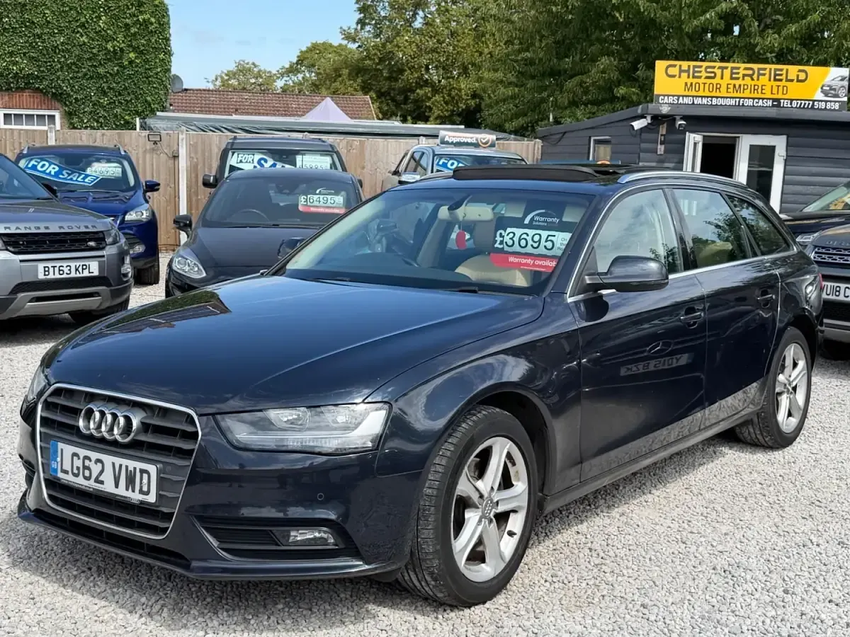 Used Audi A4 143 HP (105 kW) 2012 Blue Estate