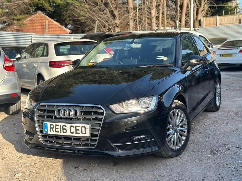 Used Audi A3 150 HP (110 kW) 2016 Black Hatchback