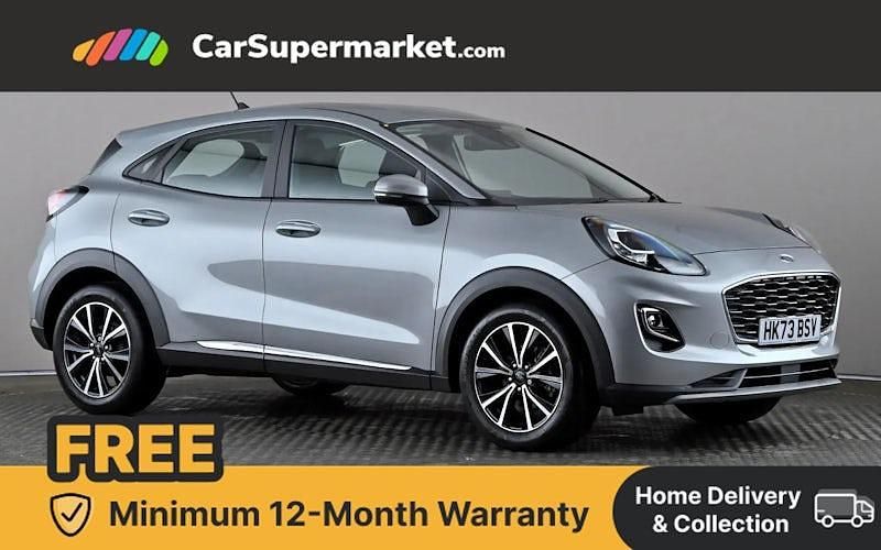 Silver Used 2023 Ford Puma Titanium Hatchback | £16,397 (Good price) - Image 1/4