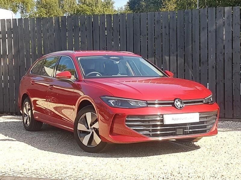 Red New 2024 VW Passat Life Estate | £33,998 (Super price) - Image 1/4