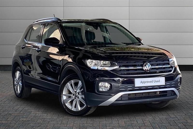 Black Used 2021 VW T-Cross SE SUV | £16,995 (Fair price) - Image 1/4