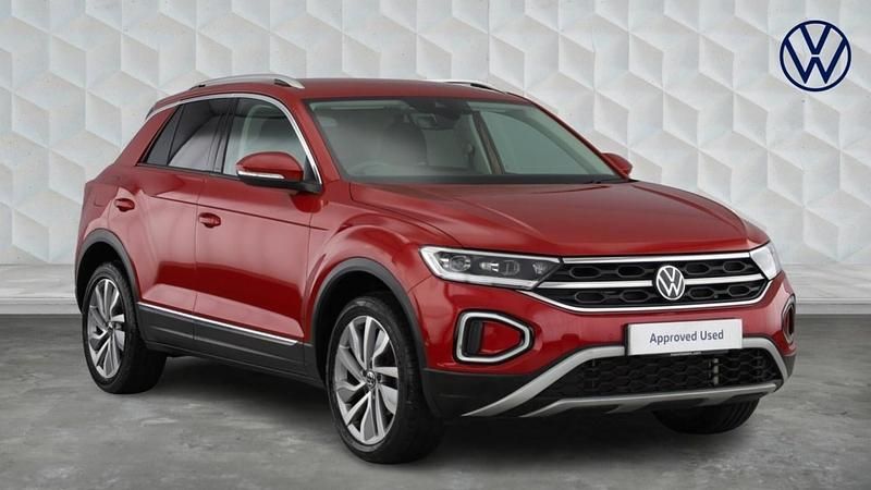 Used VW T-Roc Style 150 HP (110 kW) 2024 Red SUV