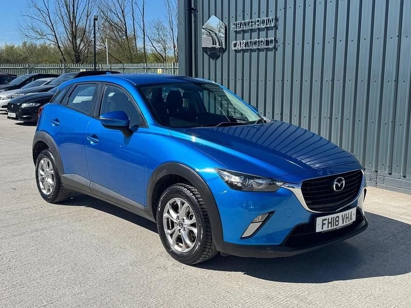 Used Mazda CX-3 105 HP (77 kW) 2018 Blue SUV