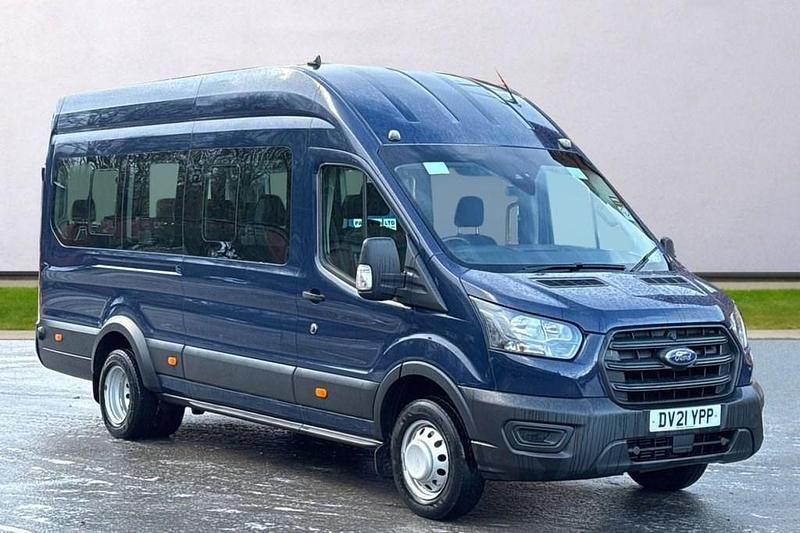 Used Ford Transit Trend 130 HP (95 kW) 2021 Blue