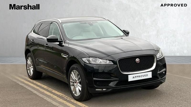 Used Jaguar F-Pace Portfolio 180 HP (132 kW) 2016 Santorini black  metallic SUV