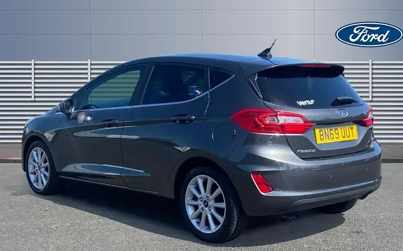 Used Ford Fiesta Titanium 101 HP (74 kW) 2019 Grey Hatchback