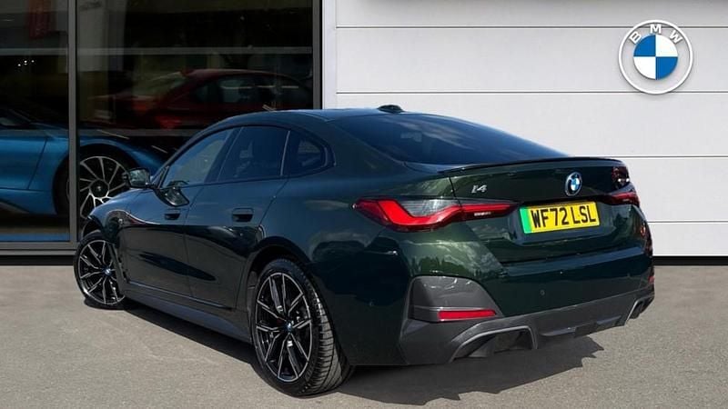 Used BMW i4 M Sport 246 kW (335 HP) 2022 Green Sedan