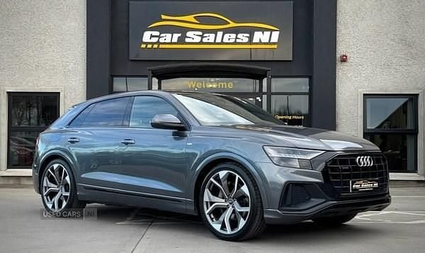 Used Audi Q8 S-Line 286 HP (210 kW) 2020 Grey SUV