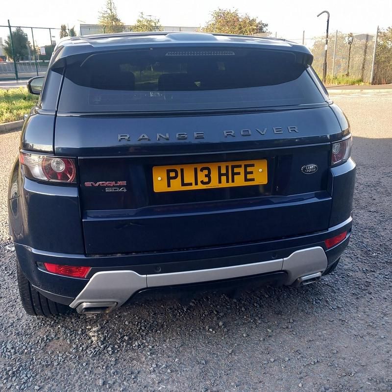 Used Land Rover Range Rover evoque Dynamic 190 HP (139 kW) 2013 Blue SUV