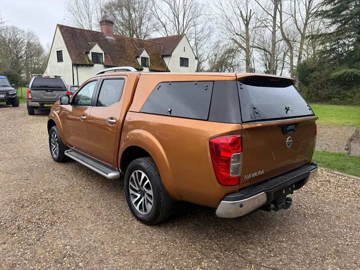 Used Nissan Navara Tekna 2017 Yellow Pickup